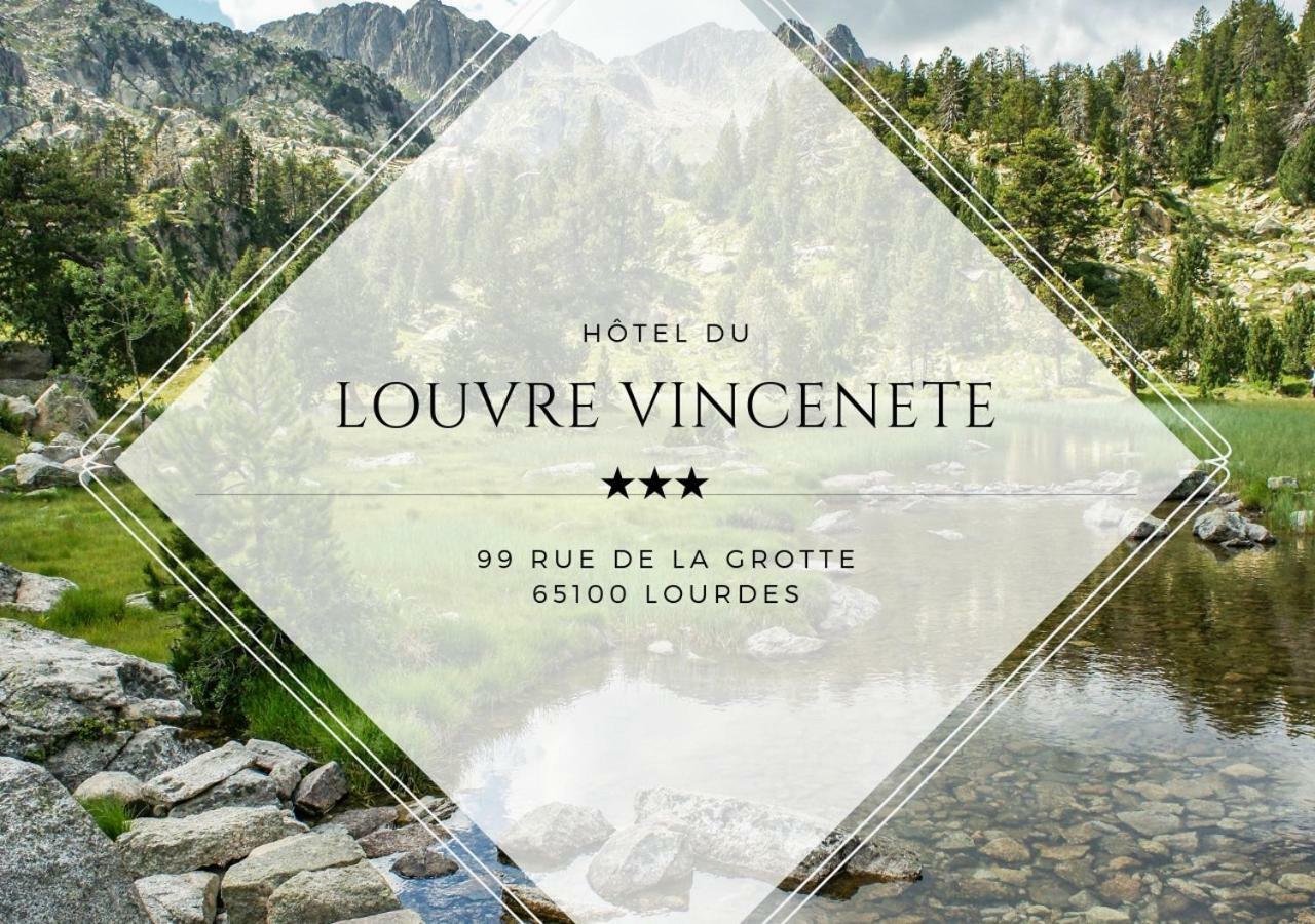 Hotel Louvre Vincenette ลูร์ด ภายนอก รูปภาพ